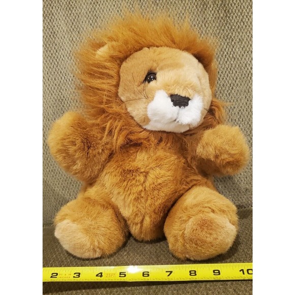 Vintage Yangjee Ind. Co. Ltd. Lion Stuffed Plush Puppet Toy - Picture 5 of 10